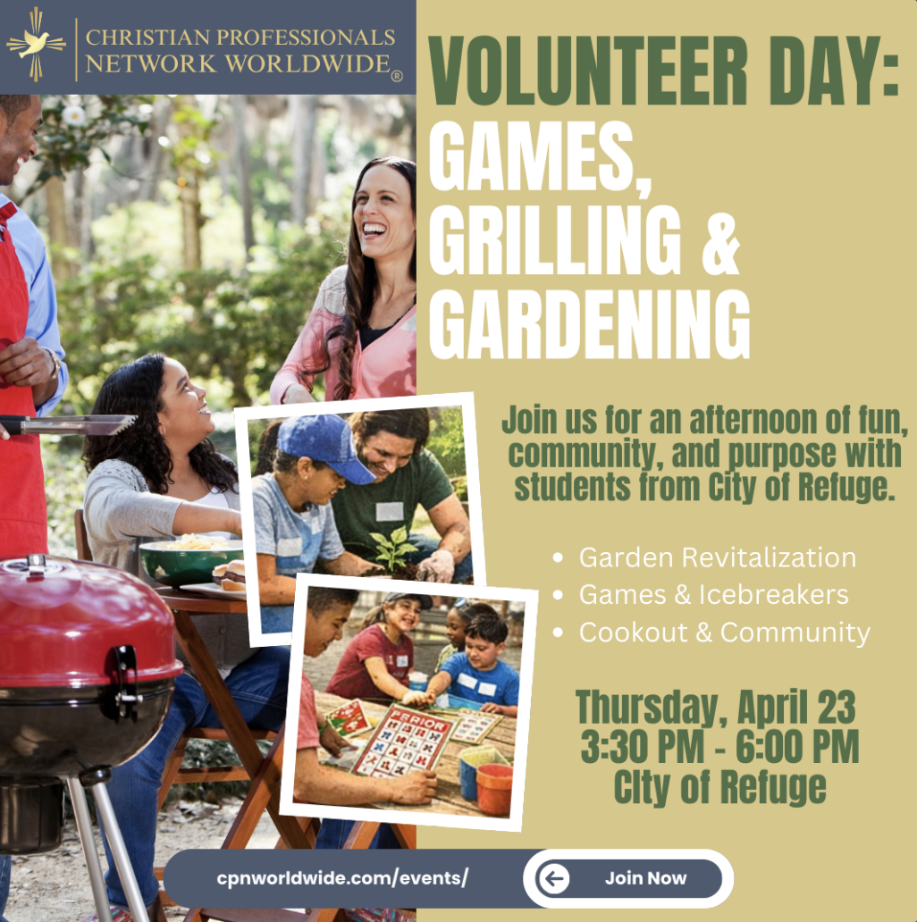 Volunteer Day: Games, Grilling & Gardening